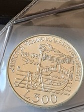 500 lire argento - lire,