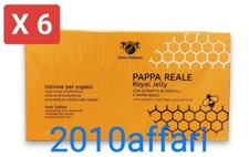Pappa Reale Royal Jelly Lozione per Capelli - 12 Fiale da 10 ml - 6 Pezzi