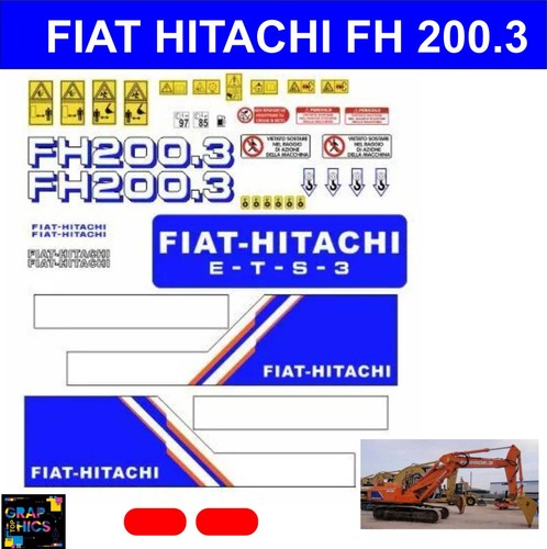 Fiat hitachi 200 - 200.3, kit