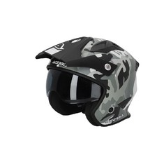 CASCO MOTO ALPINISMO JET TRIAL