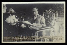 BENITO MUSSOLINI CARTOLINA FP N - A. PASTORE