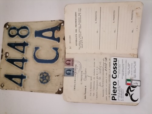 4448 del 1951 targa - 4448,