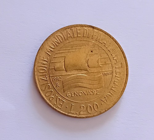 Repubblica moneta 200 lire - repubblica,