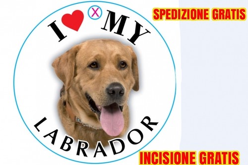 Medaglietta per cane - medaglietta,