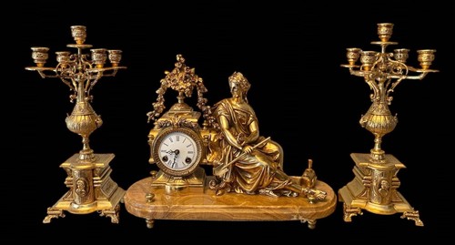 Orologio candelieri - orologio, e