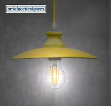 lampadario stile vintage in metallo per bagno cameretta ingresso 1 luce E27