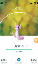 Shiny Dratini Pokemon Gen1 Go