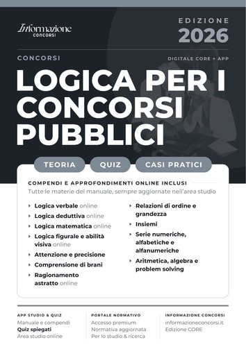 Logica per concorsi pubblici - logica, i
