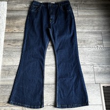 Jeans denim svasato blu scuro