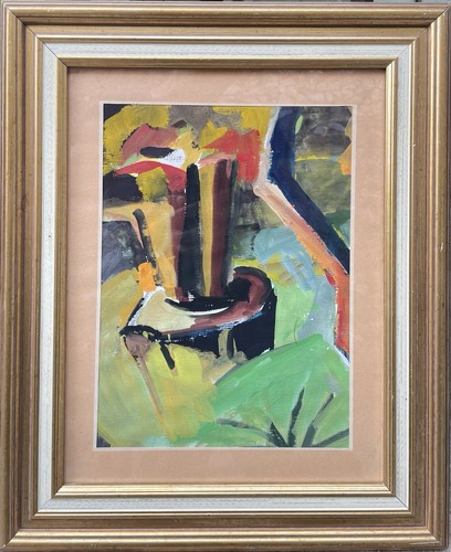 Tableau peinture cadre 20ème - tableau,