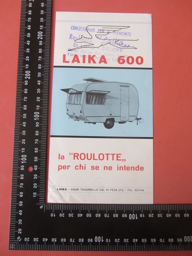 Laika 600 roulotte 1967 - -,