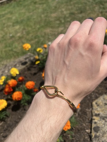 Bracciale hermès jumbo gancio - hermès,