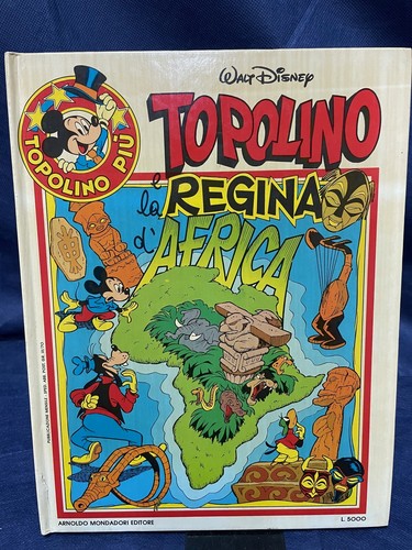 Topolino regina d africa - topolino, d'africa