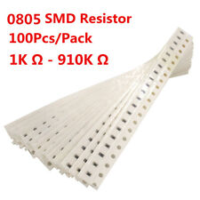 100pz 0805 Resistenze SMD Resistenze 1K - 910K Ohm kΩ 1% 1-910 kΩ 