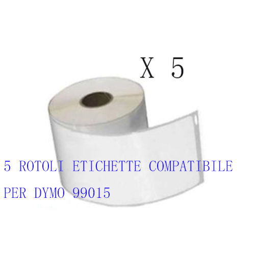 Rotoli etichette compatibile - 5,