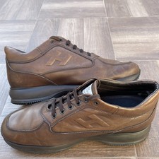 scarpa Hogan Interactive sneakers uomo n. 10 44 scarpa in pelle marrone 