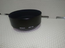 Nikon HN-24 paraluce in metallo originale 62 mm attacco a vite vecchio logo inciso