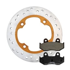 KIT DISCO FRENO ANTERIORE PASTIGLIE HONDA NES CHIOCCIOLA 125 150 TUTTI