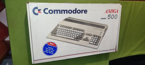 Scatola commodore amiga 500 - commodore,