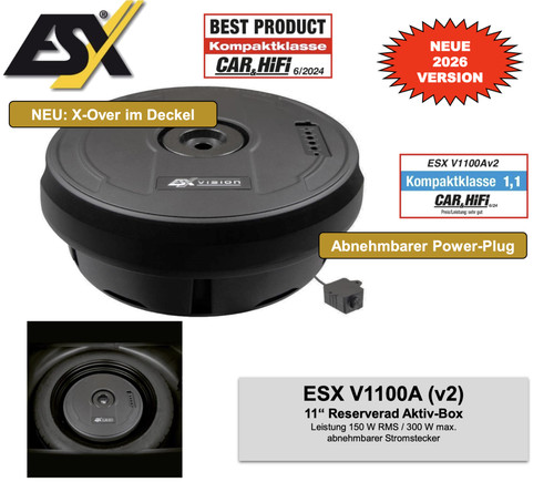 Esx v1100av2 28cm basso - esx,