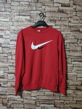 Nike Felpa Rossa Doppio Swoosh
