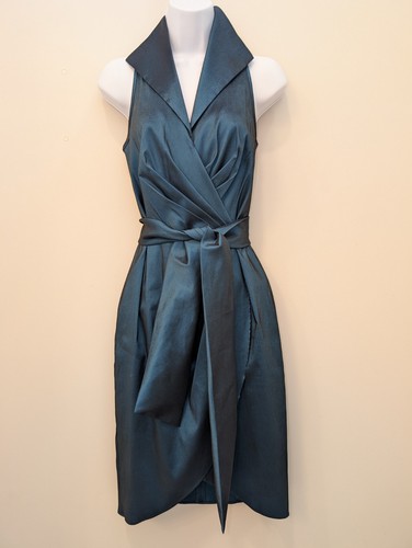Abito donna blu acqua