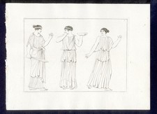 SCENA SU VASO ANTICO ,  di