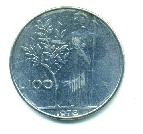 Italy 100 lire 1978 - , combined