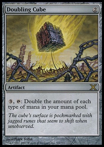 Doubling cube tenth - cube, edition