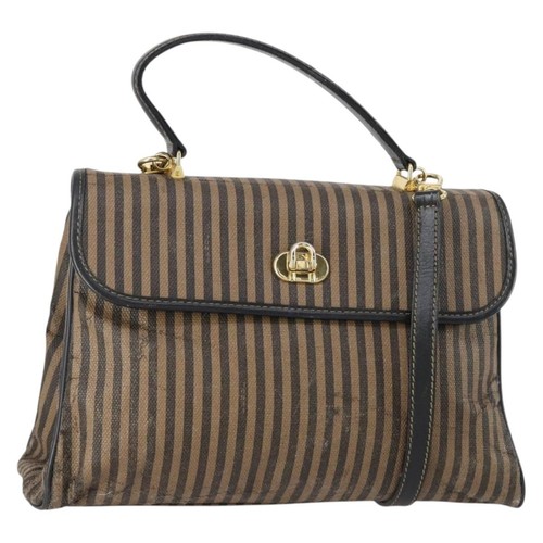 Fendi pecan canvas hand - fendi,