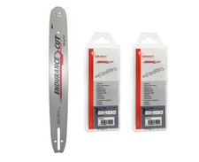 KIT Barra Lama Motosega 35cm 3/8 + 2 Catene 50 Maglie per STIHL OLEOMAC