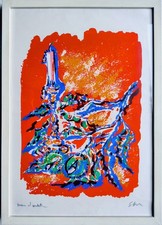 Litografia astratta  prova