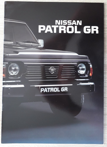 Nissan patrol brochure 1994 - nissan,