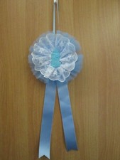 FIOCCO NASCITA DOPPIA COCCARDA