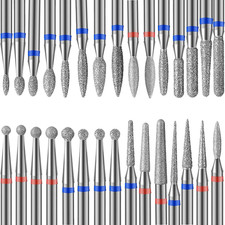 Set Di 30 Punte Diamantate