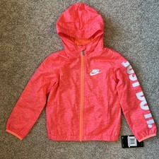 Giacca a vento rosa Nike nuova