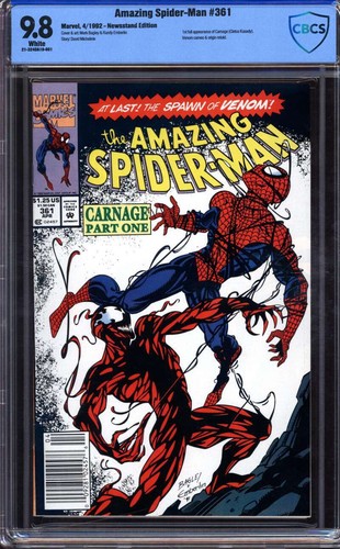 Amazing spider man 361 - amazing, cbcs