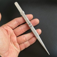 Pinzetta installazione giradischi vinile acciaio inox clip morsetto con slot blocco 