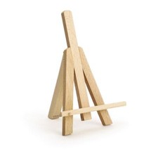 Mini Cavalletto in legno porta cornici porta tele da decorare