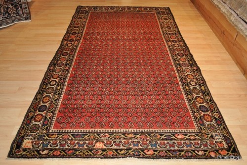 Antico tappeto hamadan x - tappeto, 4'6"x
