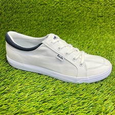 Scarpe da passeggio Keds Center ll donna misura 7,5 bianche sportive in tela sneakers