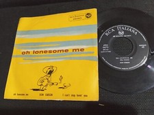 Don Gibson Oh lonesome me  7"+PS RCA Italy US Rock'n'roll Country 1957