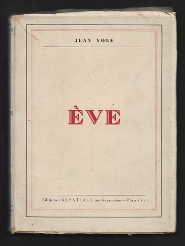 Jean yole eve - 1940, ""