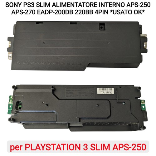 Sony ps3 slim - ps3, alimentatore
