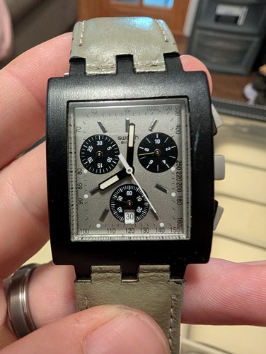 Swatch square chrono vintage - chrono,