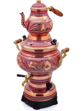 %100 Rame Samovar CALDAIA TÈ