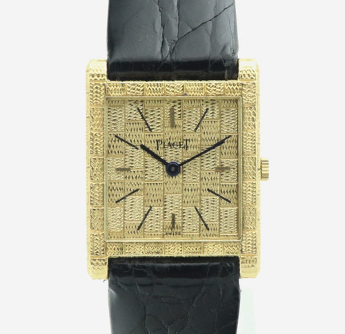 Piaget tank yellow gold 18k - tank,