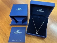 Collana Swarovski mezzaluna