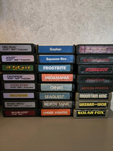 Atari 2600 7800 lotto - atari, 24
