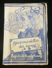 CANDY CANDY - DIZIONARETTO DEI